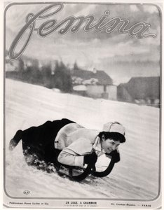 来自Femina的Chamonix的Luge 作者 法语学校