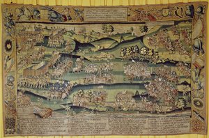 1569年3月13日在雅尔纳克战役中的两军会议 作者 法语学校