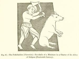 猪肉屠夫（Charcutier） 作者 法语学校