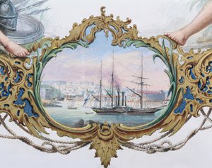 塞瓦斯托波尔港，1854年 作者 法语学校