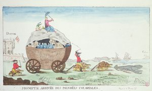 殖民地货物的及时到达，1807年 作者 法语学校