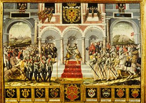 法国的Cateau-Cambresis条约和亨利二世（1519-59）以及西班牙的菲利普二世（1527-98），1559年4月2日至3日 作者 法语学校
