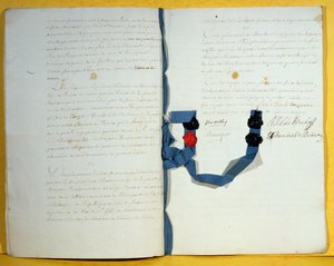 乌特勒支条约，1713年4月11日（纸笔墨水） 作者 法语学校