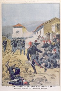1897年5月，来自Le Petit Journal的希腊战争 作者 法语学校