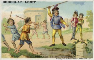 Bertrand du Guesclin的童年 作者 法语学校