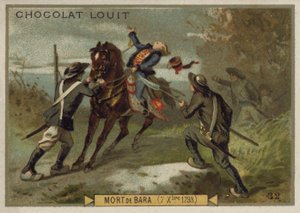 1793年12月7日，法国大革命的Vendee Uprising，Joseph Bara的死亡 作者 法语学校