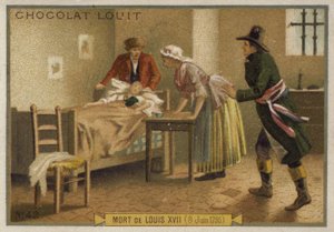1795年6月8日法国路易十七的死亡 作者 法语学校