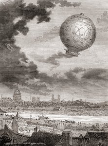 1783 年 11 月 21 日，Jean-François Pilâtre de Rozier 和 Marquis d