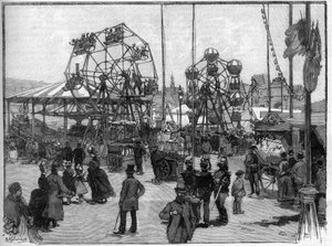 1888年在巴黎举行的节日运动会。 作者 法语学校