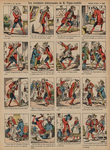 The interesting adventures of Monsieur Pique-Assiette (coloured engraving) 作者 法语学校