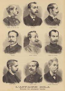 Emile Zola的诽谤审判