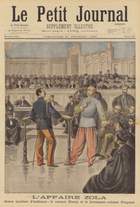 Emile Zola的诽谤审判 作者 French School