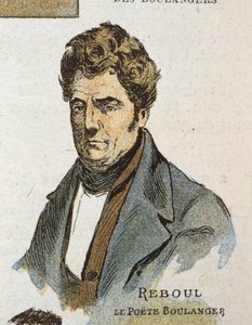 绰号为 "尼姆的面包师 "的诗人雷布尔（1796-1864）。 作者 法语学校