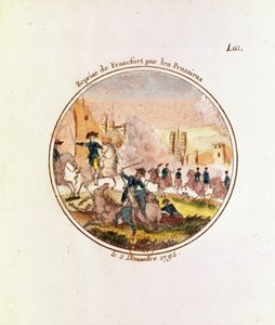 1792年12月2日普鲁士人重新夺回法兰克福 作者 法语学校