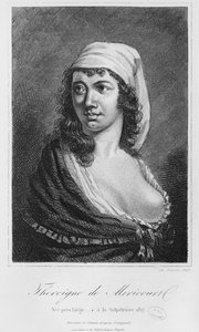 Theroigne de Mericourt，1845年由Charles Devrits（19世纪）雕刻而成 作者 法语学校