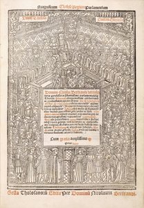 标题页，图卢兹议会，1515年 作者 法语学校