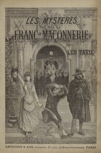 Les Mysteres de la Franc-Maçonnerie Devoiles的扉页插图（雕刻）。 作者 法语学校