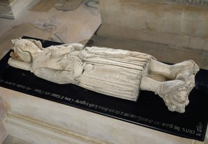 Anjou的查理一世墓（1226-85） 作者 法语学校