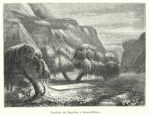 Tombeau de Napoleon a Sainte-Helene (engraving) 作者 法语学校