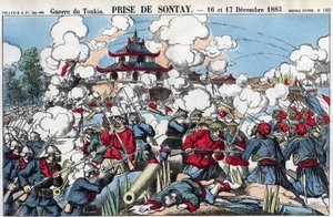 Tonkin War: Capture of Sontay, December 16 and 17 作者 法语学校