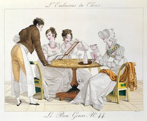 太多的选择，1827年来自Le Bon Genre的44号板块 作者 法语学校