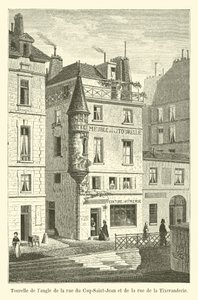 Coq-Saint-Jean街道和Tixeranderie街道的langle炮塔 作者 法语学校