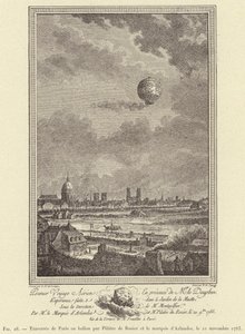 1783 年 11 月 21 日，Pilatre de Rozier 和 Marquis d