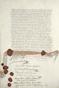 1648年10月24日在明斯特签署的威斯特伐利亚条约（见211403） 作者 法语学校