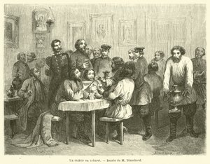 traktir 或歌舞表演（雕刻） 作者 French School