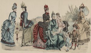 无题，1885年（手工彩色雕刻） 作者 法语学校