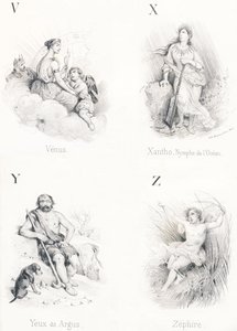 VXYZ：金星，Xantho，眼睛，Zephire 作者 法语学校