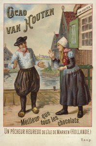Van Houton巧克力 - 荷兰夫妇