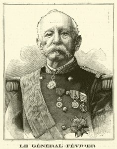 Victor Fevrier，法国将军（雕刻） 作者 法语学校