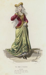 Vie Mrg S Fiacre（彩色雕刻） 作者 法语学校