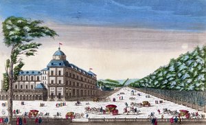 观点的Schloss Esterhazy，艾森斯塔特，奥地利 作者 法语学校