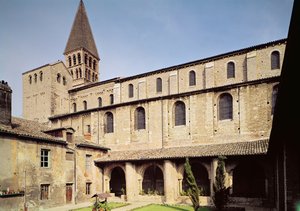 观点的圣Ardain修道院，10-11世纪 作者 法语学校