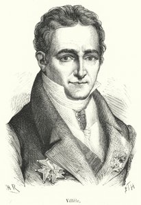 Villele (engraving) 作者 法语学校