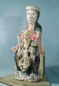 处女与儿童（彩色木）