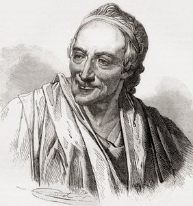 Voltaire，来自Histoire de France，出版于1880年 作者 法语学校