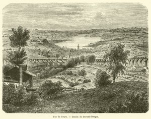 Vue de Truro (engraving) 作者 法语学校