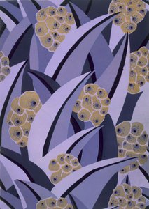 由Maison Gaillard设计的墙纸，出版。1930. 作者 法语学校