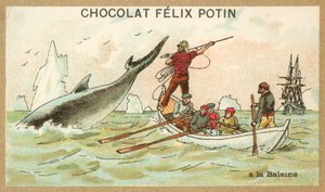 Whaling (chromolitho) 作者 法语学校