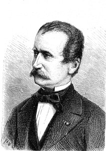 威廉-恩格特（Wilhelm ENGERTH，1814-1884 年），奥地利工程师，第一台山地机车的设计者。1867 年雕刻 作者 法语学校