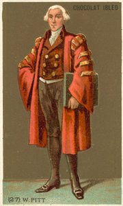 威廉皮特长老（1708-1778），英国政治家 作者 法语学校