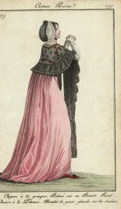 穿着牧师式服装的妇女 作者 法语学校
