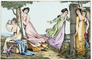 妇女玩 Cache。在 "体育和技能游戏 "中 作者 法语学校