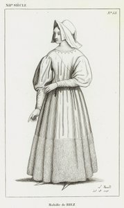 XII Siecle, Mabille de Riez (engraving) 作者 法语学校