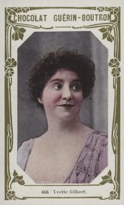Yvette Gilbert（彩色照片） 作者 法语学校