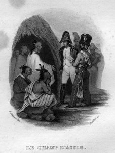 法国诗人兼词曲作者皮埃尔·让·德·贝朗（Pierre Jean de Beranger，1780-1857）在“作品完成”（1834 年）中的 le champs d