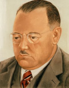肖像 Ing.Marte R. Gomez 作者 弗里达·卡罗